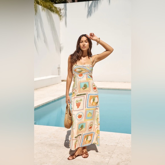chinese dress ladies Rent Seven Wonders White Marloe Maxi Dress